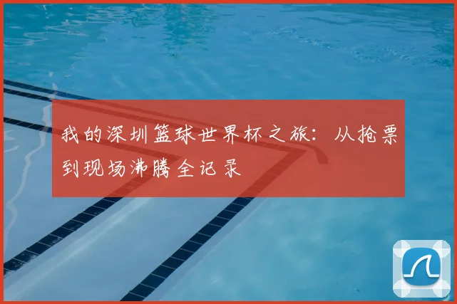 我的深圳篮球世界杯之旅:从抢票到现场沸腾全记录